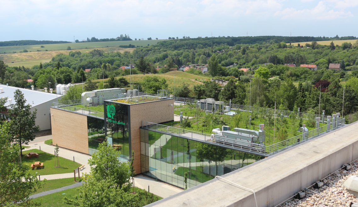 Green campus of Czech university of Life Sciences Prague