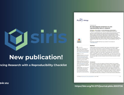 New OSIRIS Publication in PLOS Biology: Advancing Research with a Reproducibility Checklist
